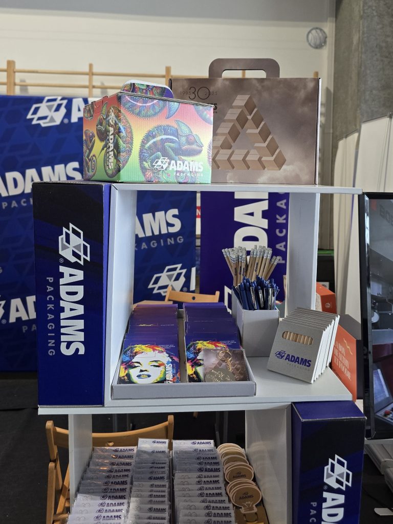 Stand reklamowy ADAMS Packaging na Targach Pracy